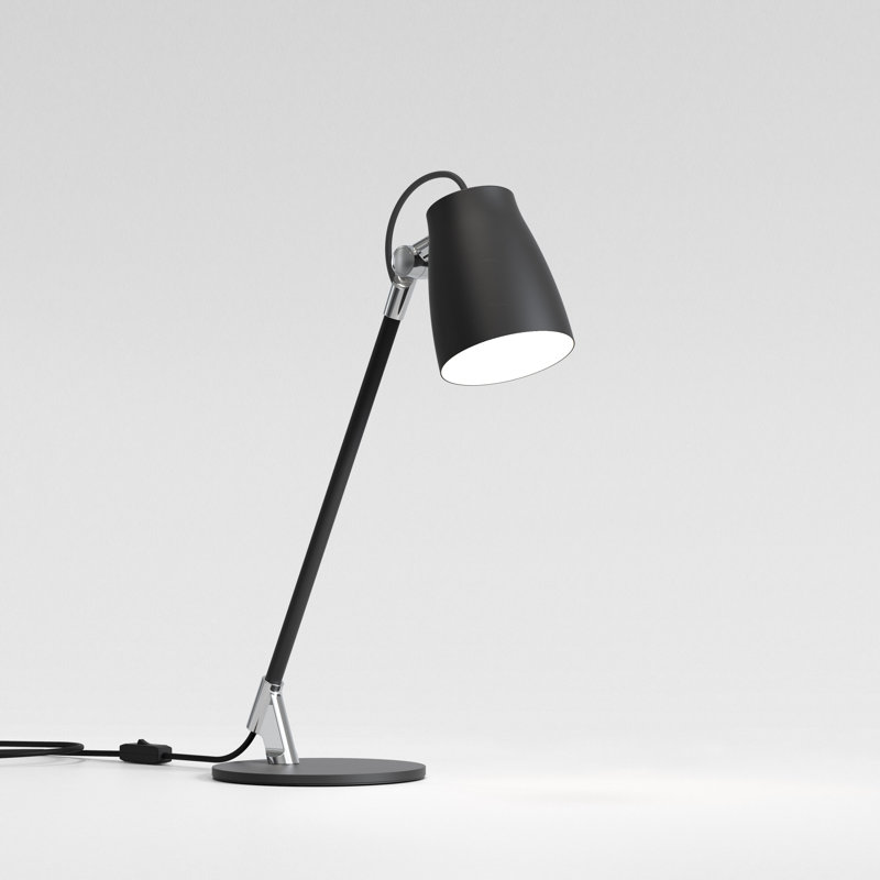 Atelier Desk Table Lamp, Matt Black