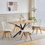 Dining Chairs - Nordic Style Dining Chair - Mesh Backrest - Solid Wood Legs-1956994511-1966064150