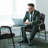 Stackable Faux Leather Seat Waiting Room Chair with Metal Frame