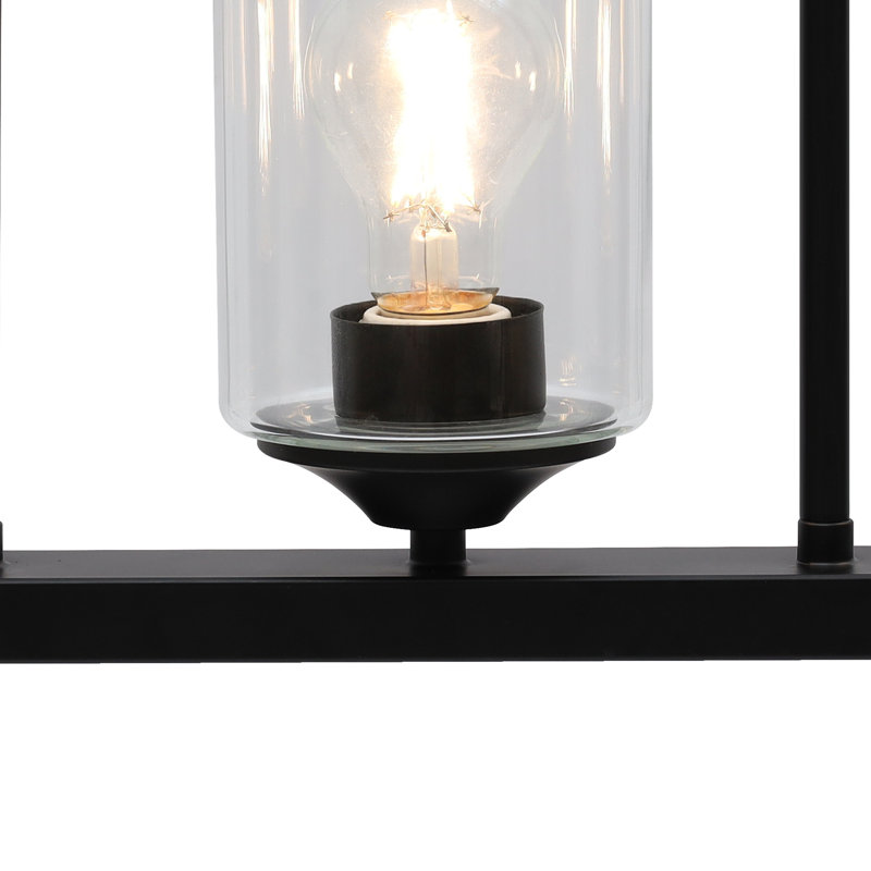 Luminaire suspendu pour îlot de cuisine moderne et linéaire à 7 lumières l 53,1 po Castille, certifié UL