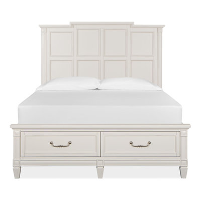 Queen Panel Storage Bed