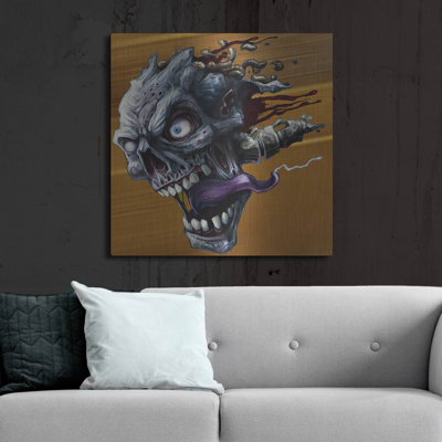 " Zombie Head " Print