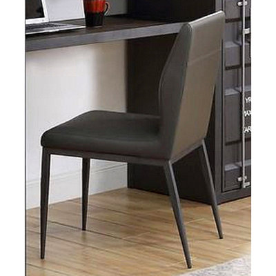Cargo Synthetic Leather Gunmetal Chair