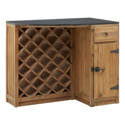 Eichhorn 120cm Solid Wood Wine Bar