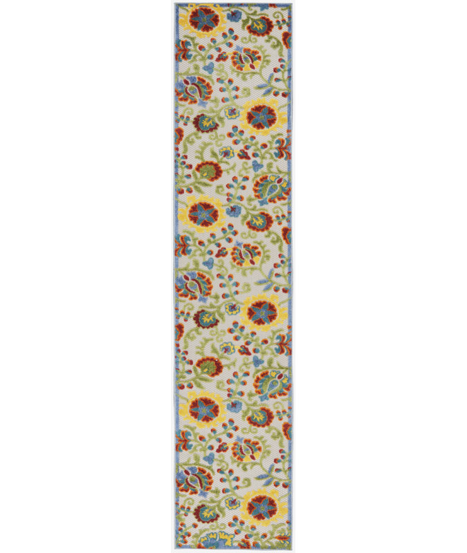 Aaryon Floral Indoor Rug, Runner 2'3" x 10'