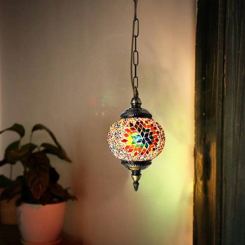 Besarta 1 - Light Multicolour Single Pendant, Yes