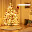 Arbre de Noël enneigé 4,5 pi.-838026508