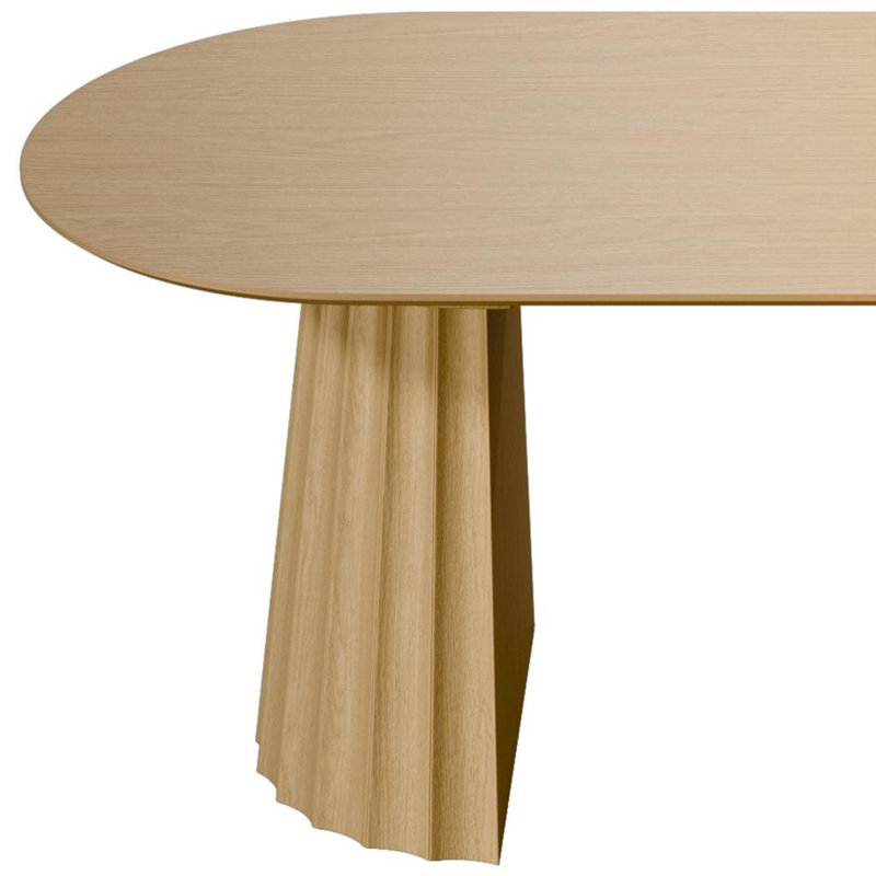 Table de salle à manger 79 po, Naturel