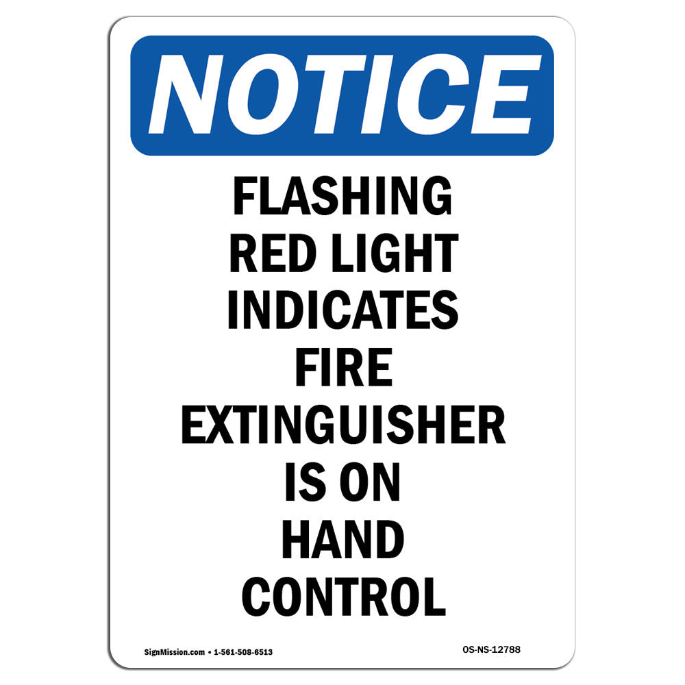 SignMission Flashing Red Light Indicates Fire Sign Wayfair