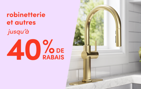 robinetterie et autres en solde
