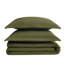 Ensemble d'édredon très grand en percale de coton 3 pièces Brooklyn Loom-101462477-101462473