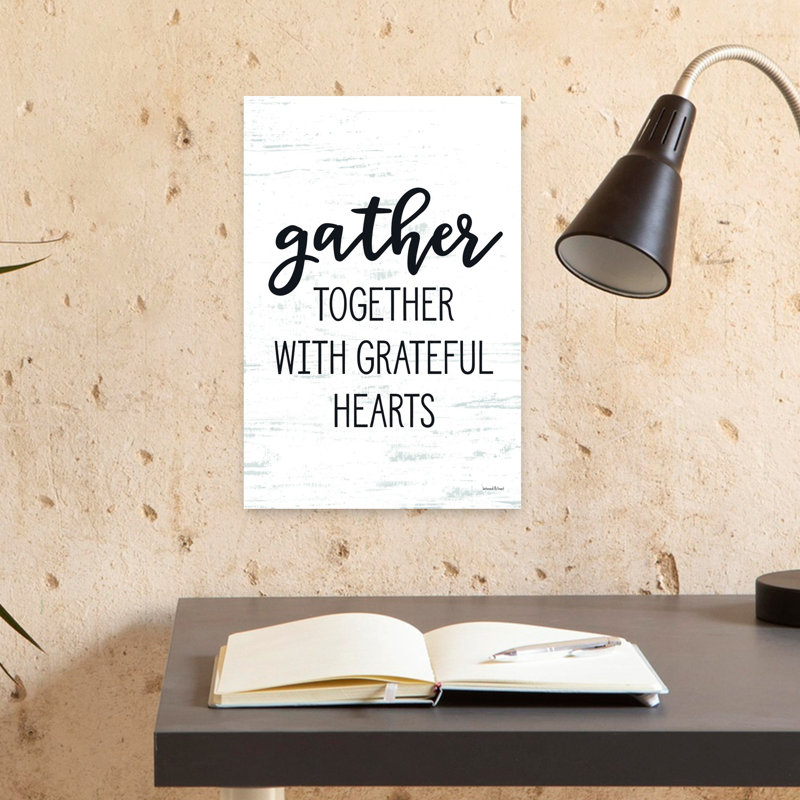 Art mural abstrait rustique «Gather Together», H 18 po x l 12 po