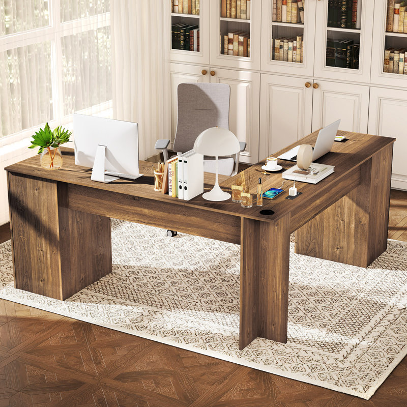 Britanni L-Shaped Executive Desk
