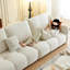 Canapé modulaire en polyester blanc crème-2048826450