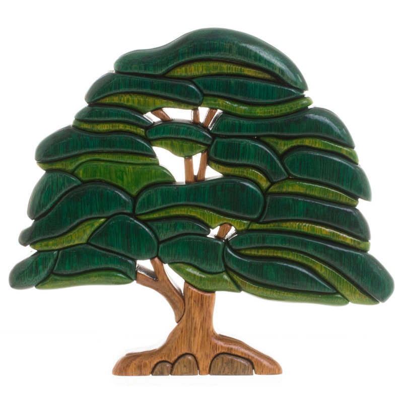 Sculpture en bois chêne tree Klarissa