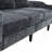 Sofa For Three, Solid Wood Frame, Chenille Fabric, Side Pocket, With Two Cup Holders, Footstool With Storagestorage Sofa /Living Room Sofa Cozy Sectional  Sofa-1524656411