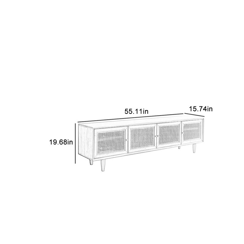 Meuble télé pour rangement de grande capacité