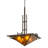 Travisha 4 - Light Timeless Bronze Geometric Pendant
