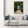 Floral Arch - Wrapped Canvas Print