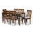 6 - Person Four Leg Dining Set-1812766979-1812766978