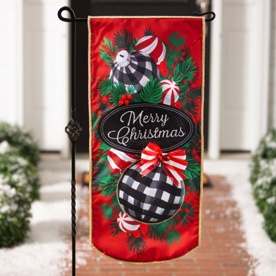 Panneau de porte Buffalo Check Ornaments