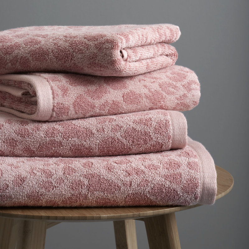 Sengeti 2 Piece Hand Towel Same-Size Bale, Blush