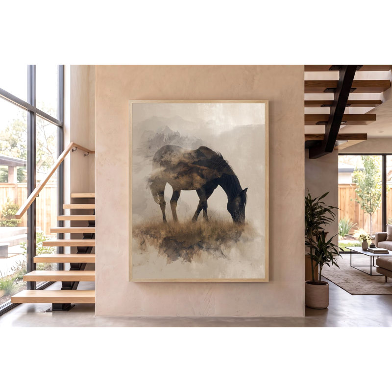 In the Dust of Morning, 20" H x 26" W