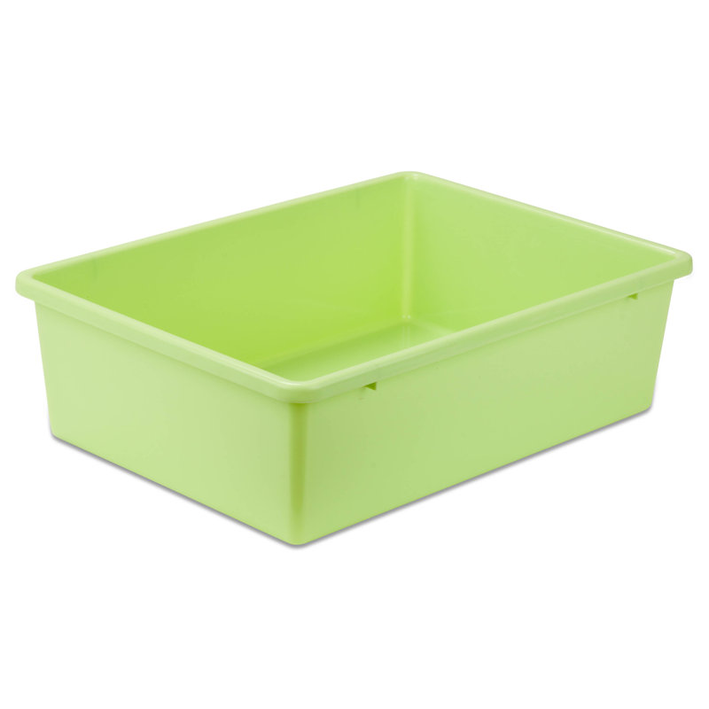 Caisse en plastique pour jouets, Rouge, Petit