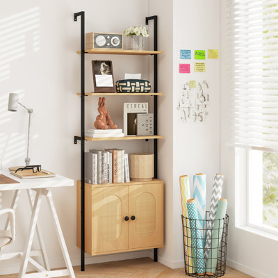 184cm H x 60cm W Metal Bookcase