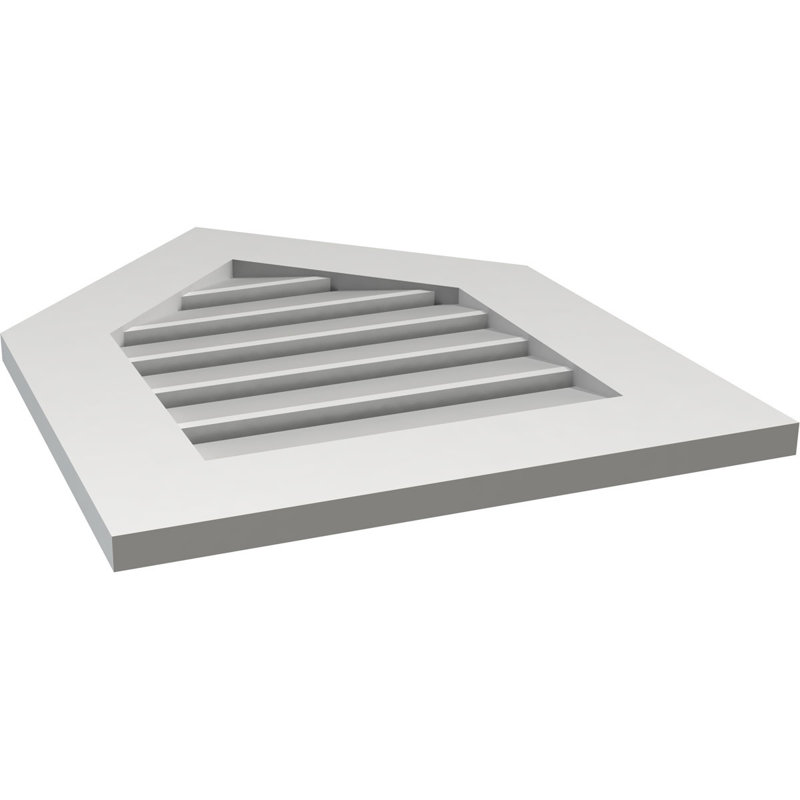 Ventilé à pignon fonctionnel en uréthane Signature, H 26 po x l 20 po x P 1 po, 12/12