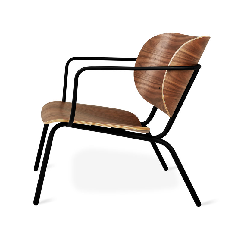 Bantam Lounge Chair, Walnut