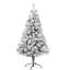 Arbre de Noël artificiel pin floqué-577171470