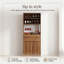 Armoire à vin Brown