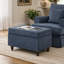Banc de rangement avec repose-pieds Mercury-1666622643