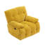 Fauteuil inclinable en tissu pivotant à 360 degrés pour le salon-417855039