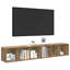 TV Cabinet Set 2 Pcs Engineered Wood-1993464316