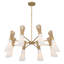 Lustre 8 lumières 36 po Vantrel-124486167-124486168