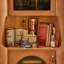 Armoire de coin en bois massif Cerise-1649973985