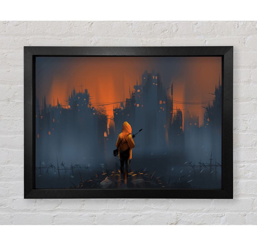 Walking Into The Abyss - Print