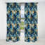Motif cachemire - Rideau floral - Rideau occultant - 1 panneau Coastal Breeze-107547268
