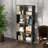 4-Tier Storage Shelves, Bookcase Display Storage Shelf Corner Shelf for Small Space