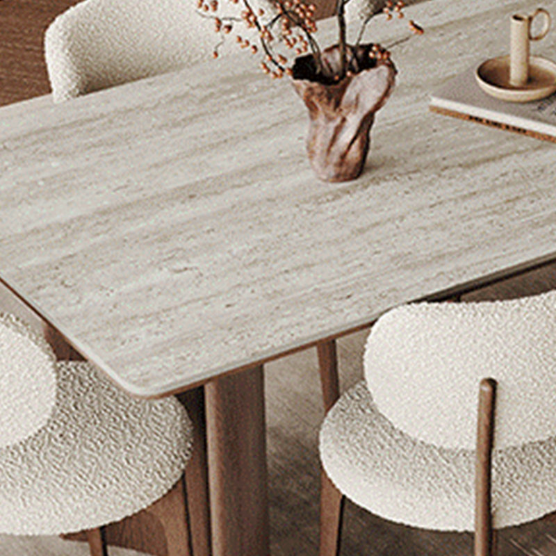 Table de salle à manger haut de gamme, H 29,52 po x L 70,86 po x l 35,43 po