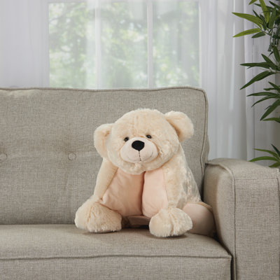  Stuffed Bear Throw Pillow