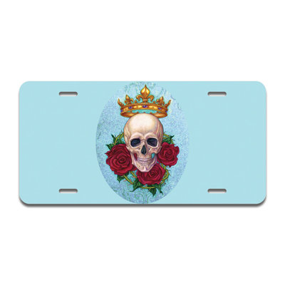 Cadre en aluminium Fancy Skull