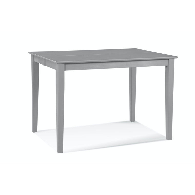 Hues Solid Wood Dining Table, Greystone