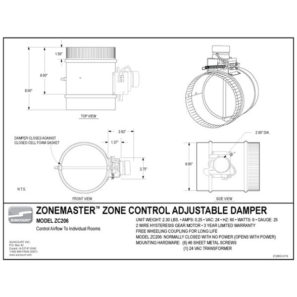 Dimensions du produit