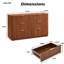 Commode 6 tiroirs Alouette-373977717