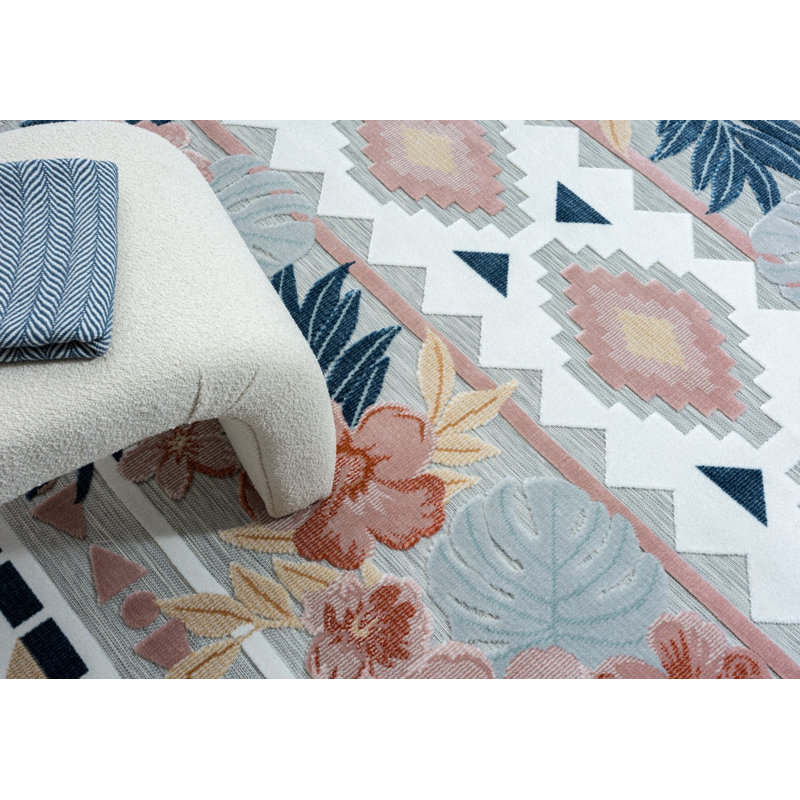 Wareham Floral Indoor / Outdoor Area Rug, Rectangle 100 x 160cm
