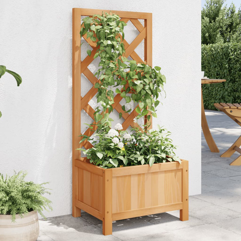 Bromsey Planter Box, Brown