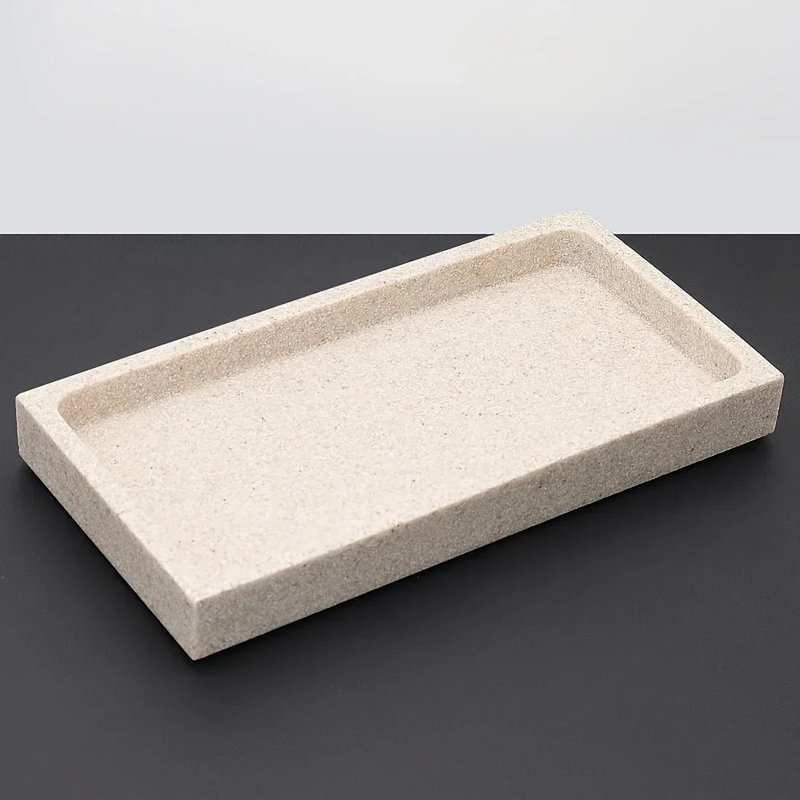 Tray - Bathroom Organizer White Small, White